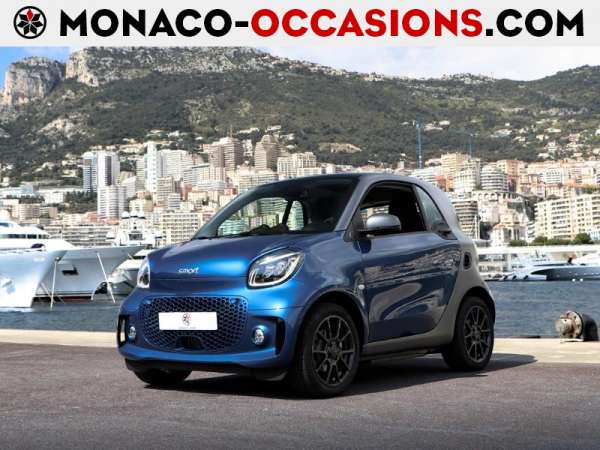 smart-Fortwo Coupe-Electrique 82ch prime-Occasion Monaco