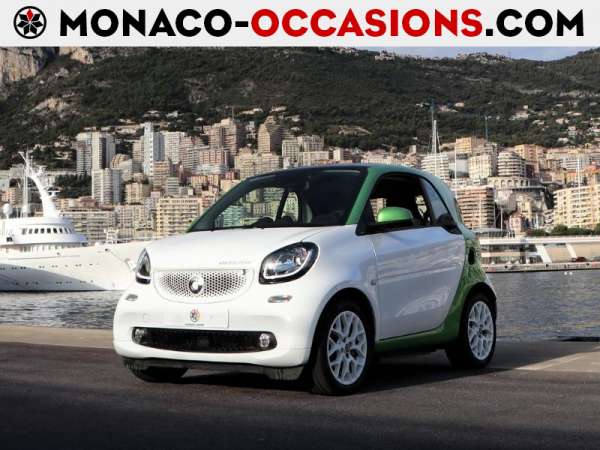 smart-Fortwo Coupe-Electrique 82ch prime-Occasion Monaco