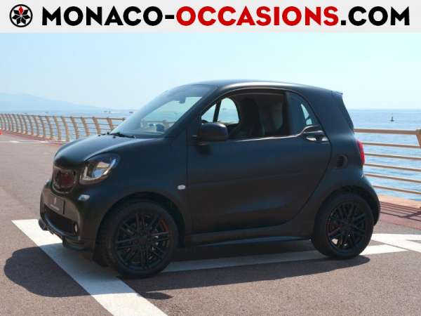 smart-Fortwo Coupe-90ch EDITION PURE BLACK twinamic E6c-Occasion Monaco