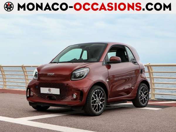 smart-Fortwo Coupe-Electrique 82ch prime-Occasion Monaco