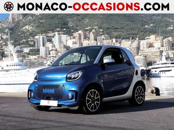 smart-Fortwo Coupe-Electrique 82ch prime-Occasion Monaco