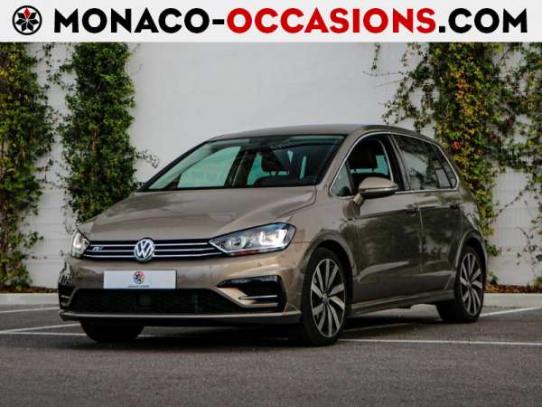 Volkswagen-Golf Sportsvan-2.0 TDI 150ch BlueMotion Technology FAP R-Line DSG7-Occasion Monaco