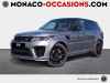 Land-Rover-Range Rover Sport-5.0 V8 S/C 575ch SVR Mark VIII-Occasion Monaco