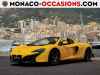 McLaren-650S Spider-3.8 V8 Biturbo 650ch-Occasion Monaco